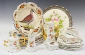 (17) GROUP OF PORCELAIN & MELA