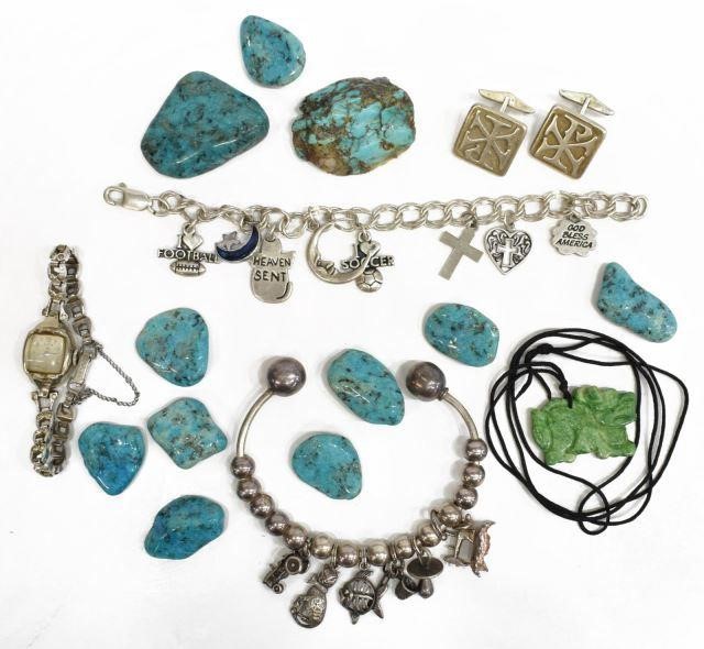 (17) JEWELRY, STERLING CHARM