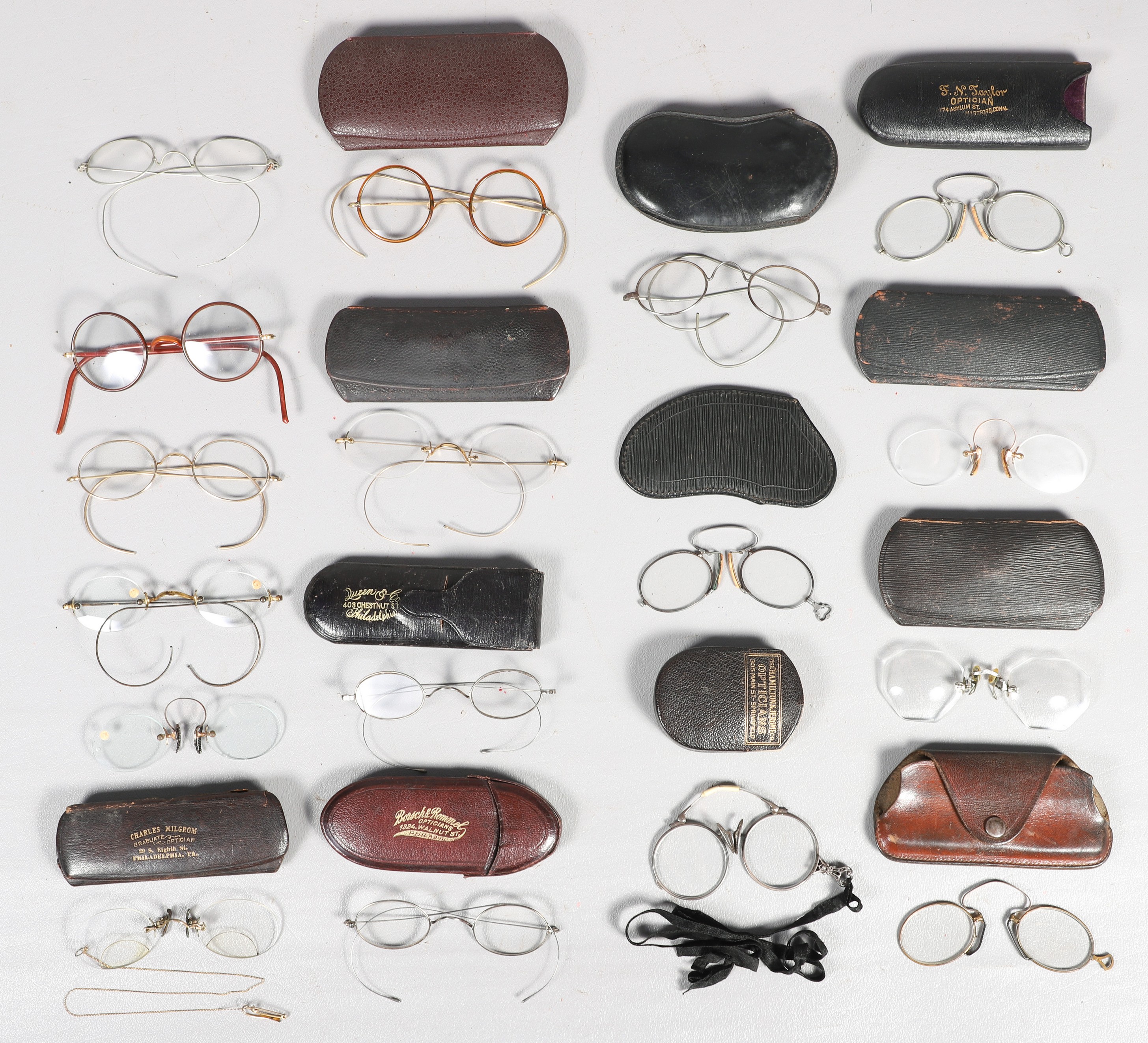 (17) Pair of antique & vintage wire
