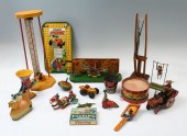 17 PC. ANTIQUE TOY COLLECTION: