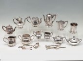 17 PC. RAILROAD SILVER SERVING