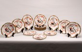 17 PC ROYAL CROWN DERBY DESSER