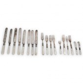 (17 PC) SHEFFIELD EP FLATWARE