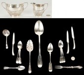 17 PCS. ENGLISH STERLING SILVE