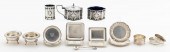 17 PCS, SILVER TABLEWARES INCL