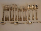 17 PCS STERLING FLATWARELot fa