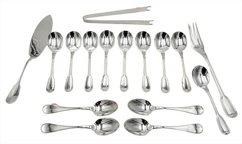 17 PIECE CHRISTOFLE FLATWARE