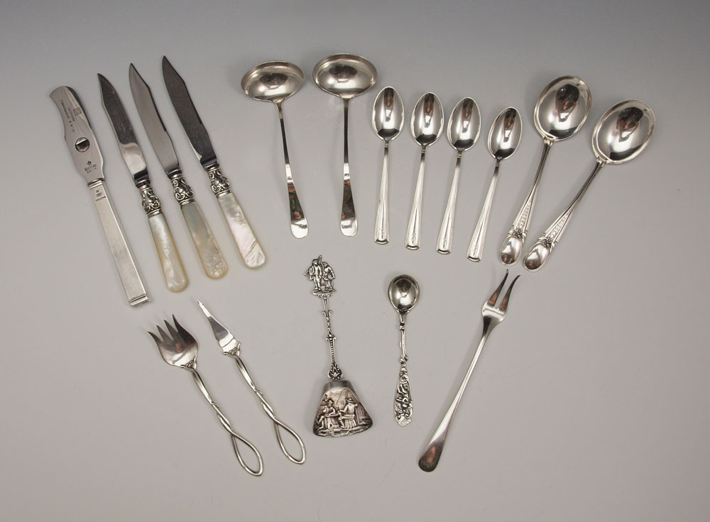 17 PIECE ESTATE STERLING
