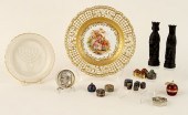 17 PIECE LOT OF DECORATIVE ITE
