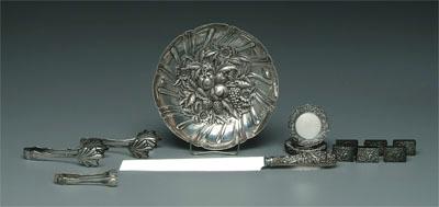 17 pieces Kirk sterling, most