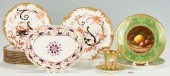 17 PIECES OF ENGLISH PORCELAIN