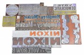 (17) Political printing plates