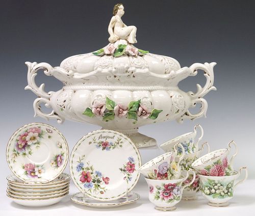 (17) ROYAL ALBERT &#039;FLOWER OF