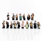 17 ROYAL DOULTON FIGURINES, DI