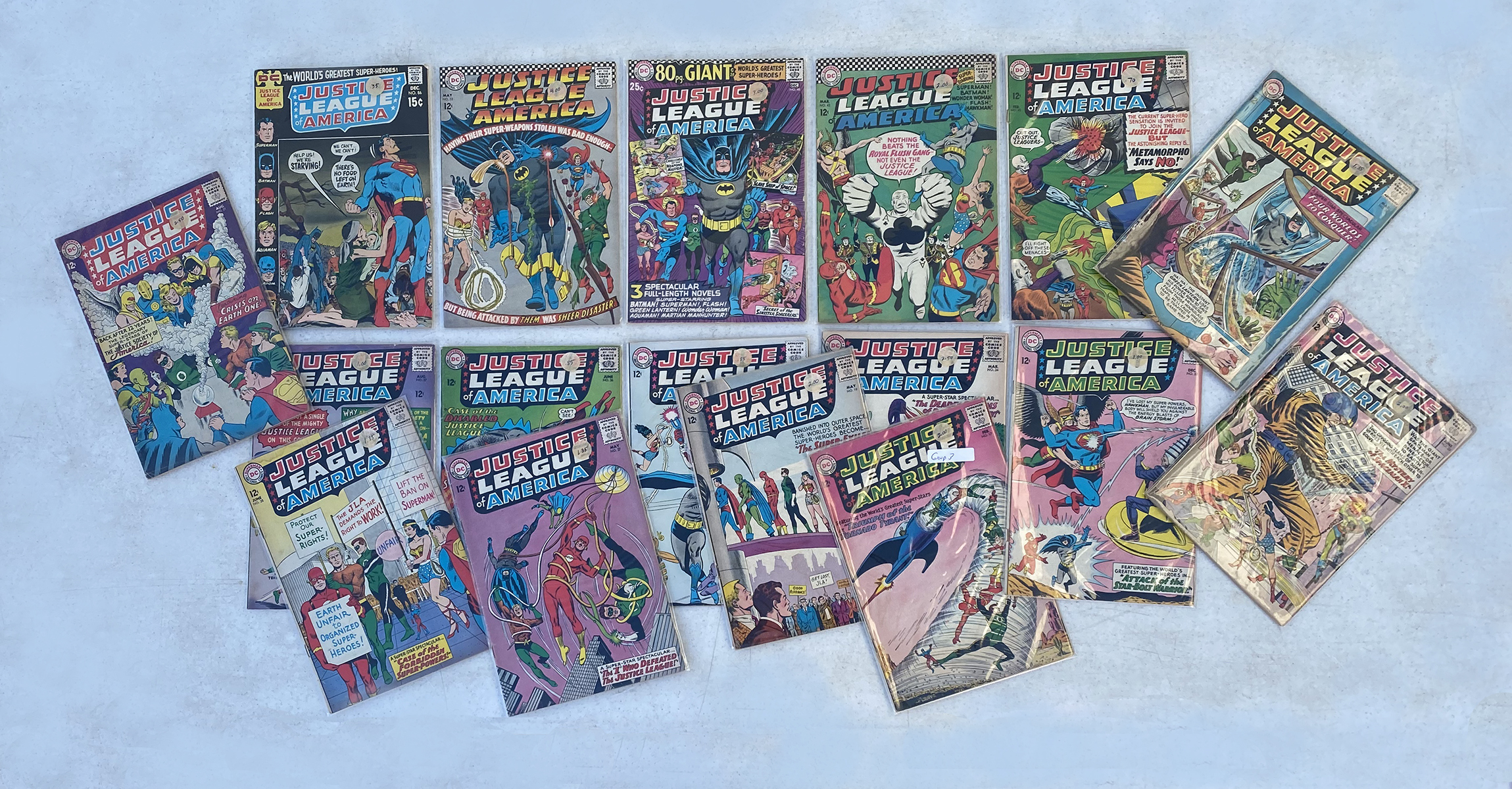17 SILVER AGE DC JUSTICE LEAGUE