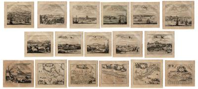 17 South American maps: atlas maps,