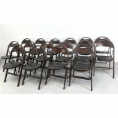 17 STAKMORE antique wood foldi