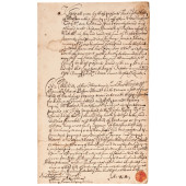 1706 COLONIAL BOSTON DOCUMENT