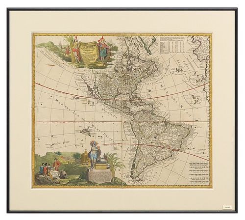 1709 AMERICA MAP, CALIFORNIA