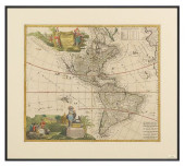 1709 AMERICA MAP, CALIFORNIA I