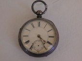 1709 FUSEE SILVER POCKET WATCH