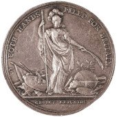 1736 GEORGE II LOTTERY SILVER