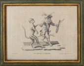 1743 C. HUET, "LE MAITRE A DAN