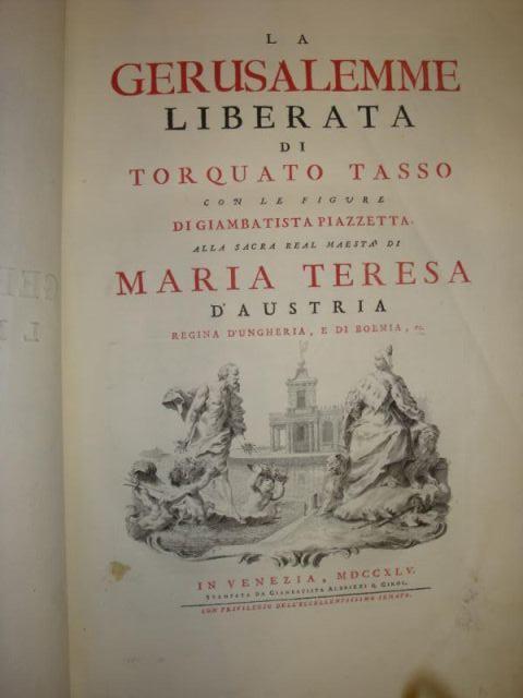 1745 Edition "La Gerusalemme