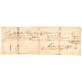 1755 SOLDIERS PAYMENT FOR EXPE