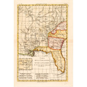 1760 FRENCH + INDIAN WAR MAP L