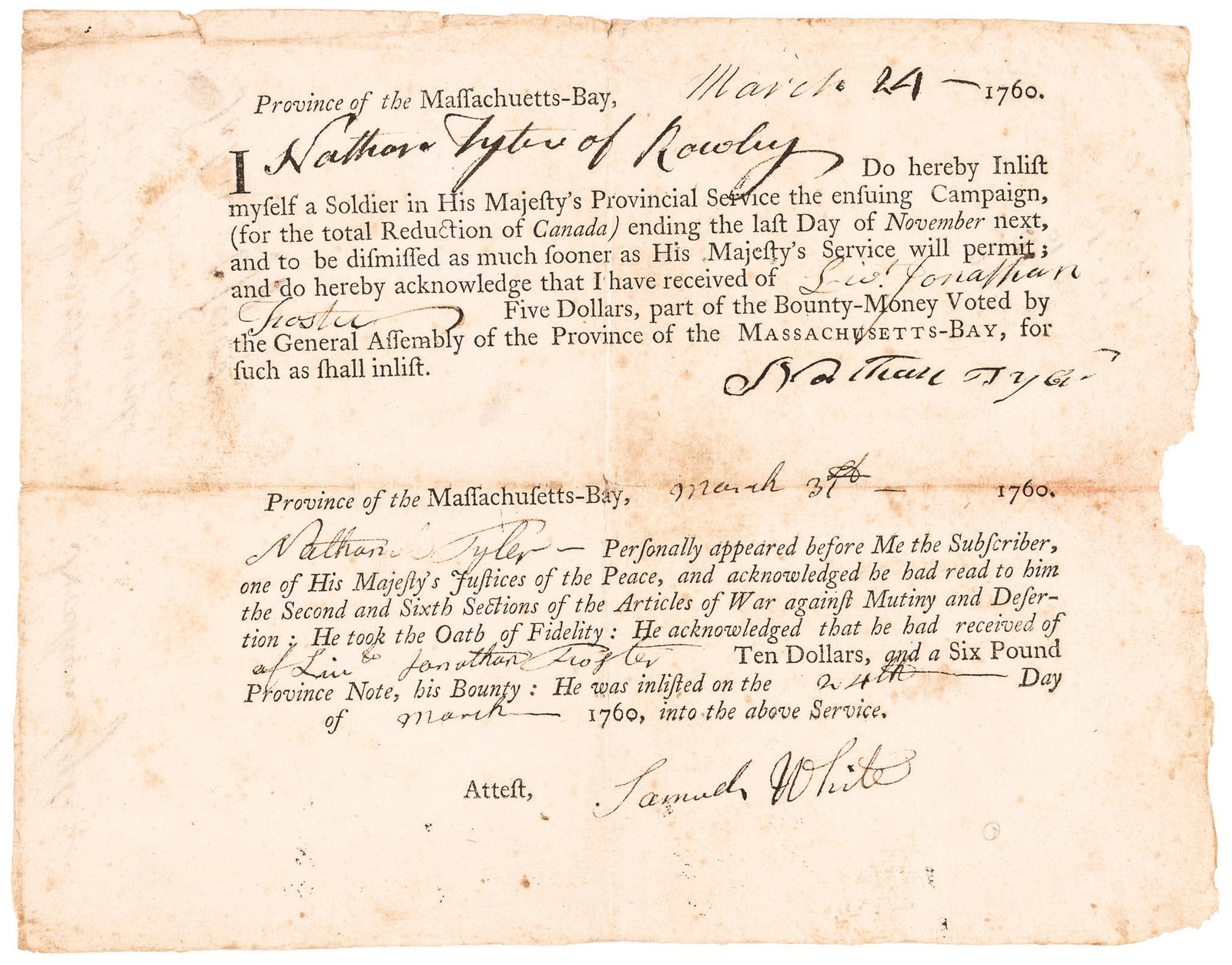 1760 FRENCH + INDIAN WAR