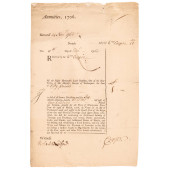 1760 WILLIAM COWPER SIGNED ANN
