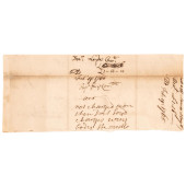 1765 DOCTORS BILL FOR STAMP AC