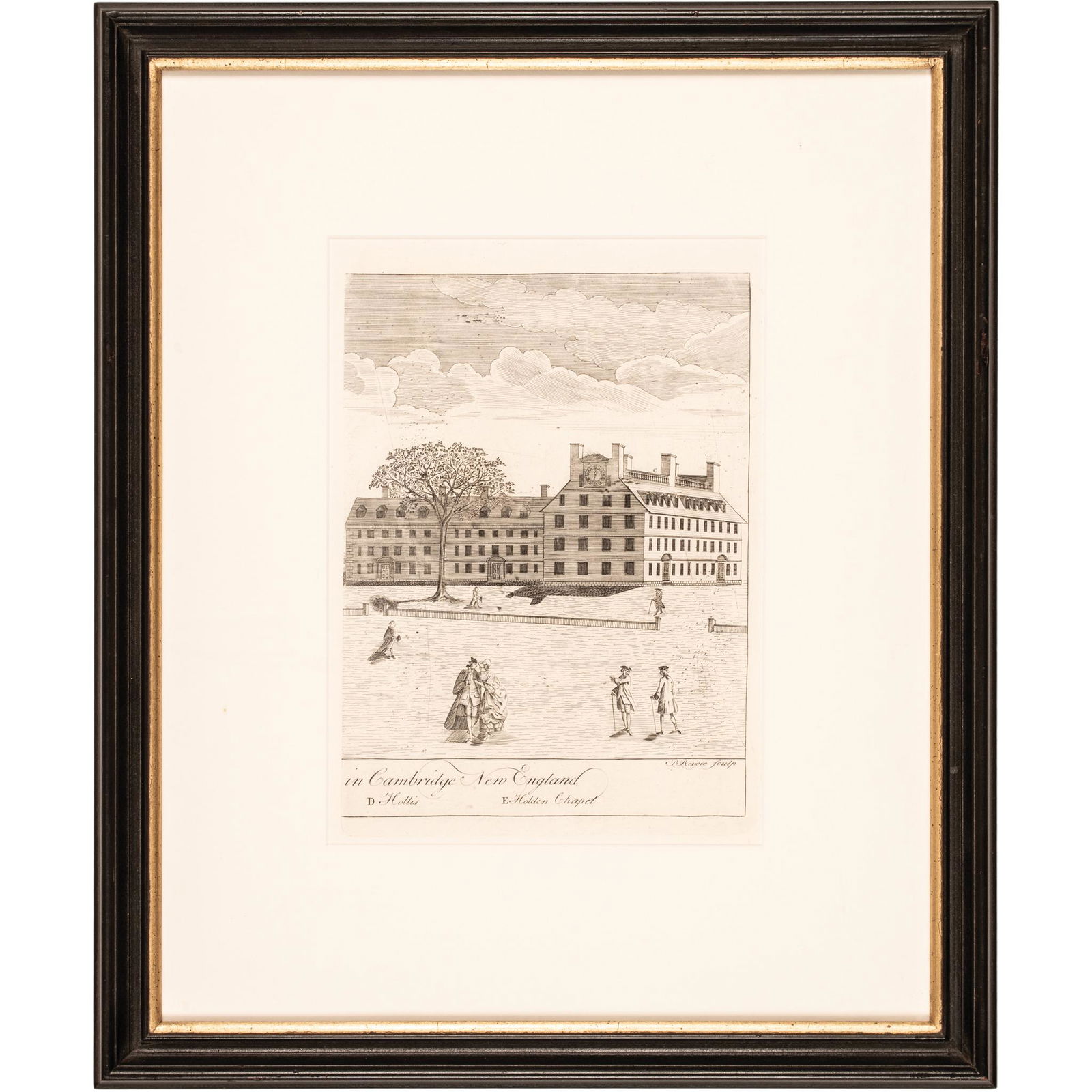 1767 PAUL REVERE ENGRAVING