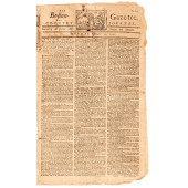 1770 BOSTON-GAZETTE WITH A MAS