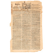 1770 BOSTON-GAZETTE WITH A MAS