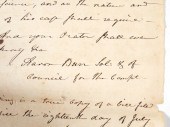 1771 AARON BURR HANDWRITTEN DO