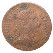 1771 MACHIN MILLS HALF PENNY,