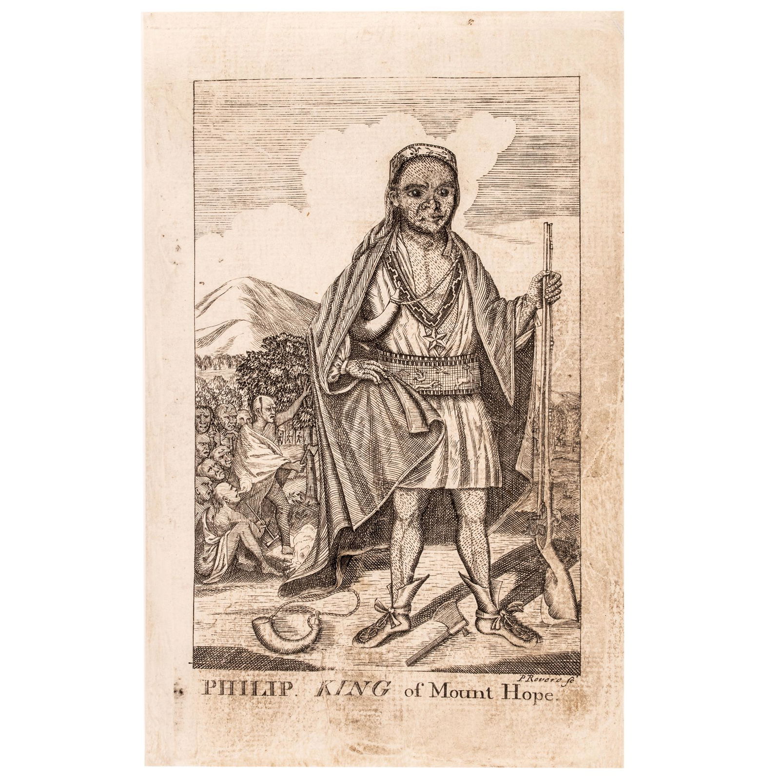 (1772) PAUL REVERE ENGRAVED, PHILIP