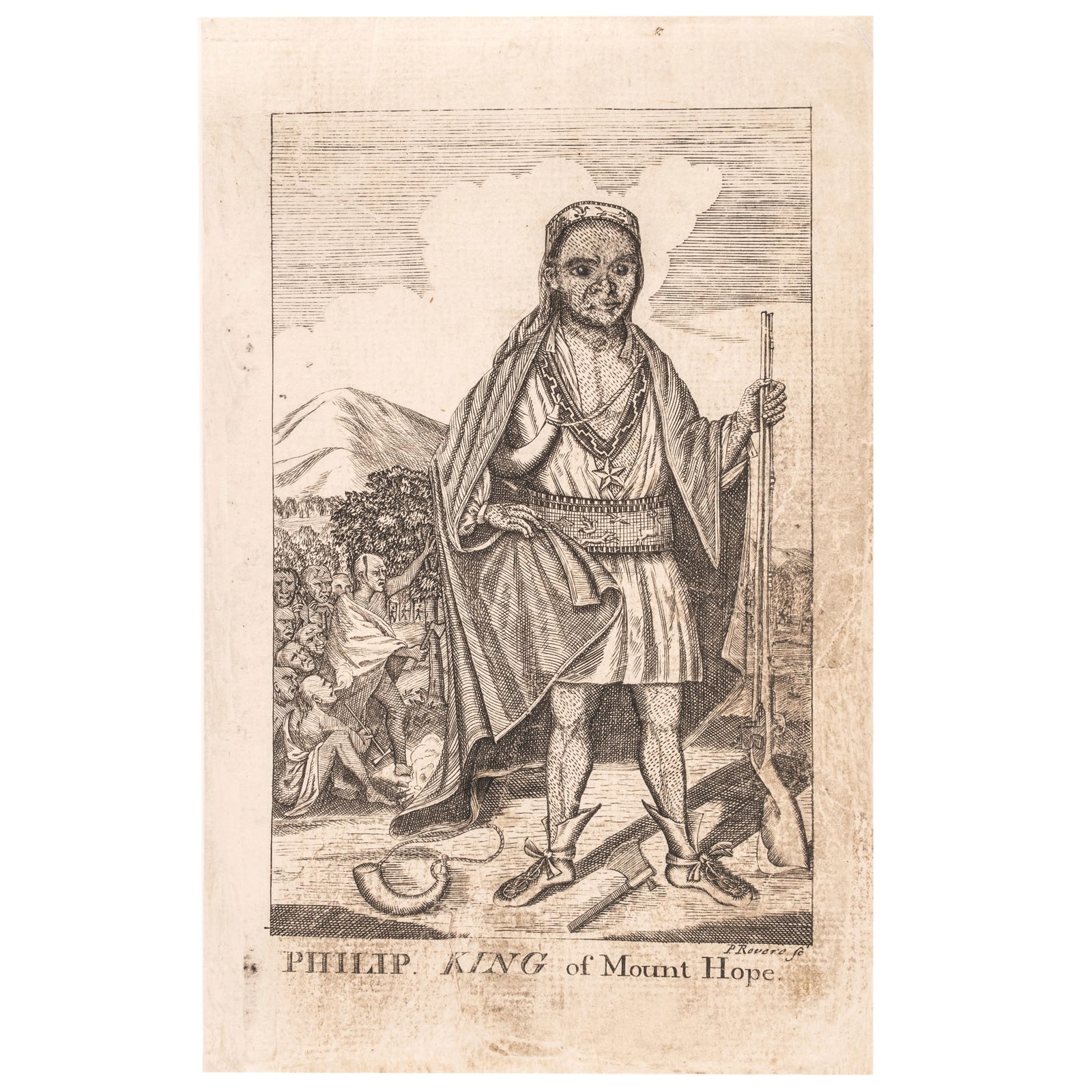 (1772) PAUL REVERE ENGRAVED, PHILIP