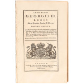 1774-75 DATED REVOLUTIONARY WA