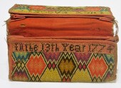 1774 AMERICAN FLAME STITCH NEE