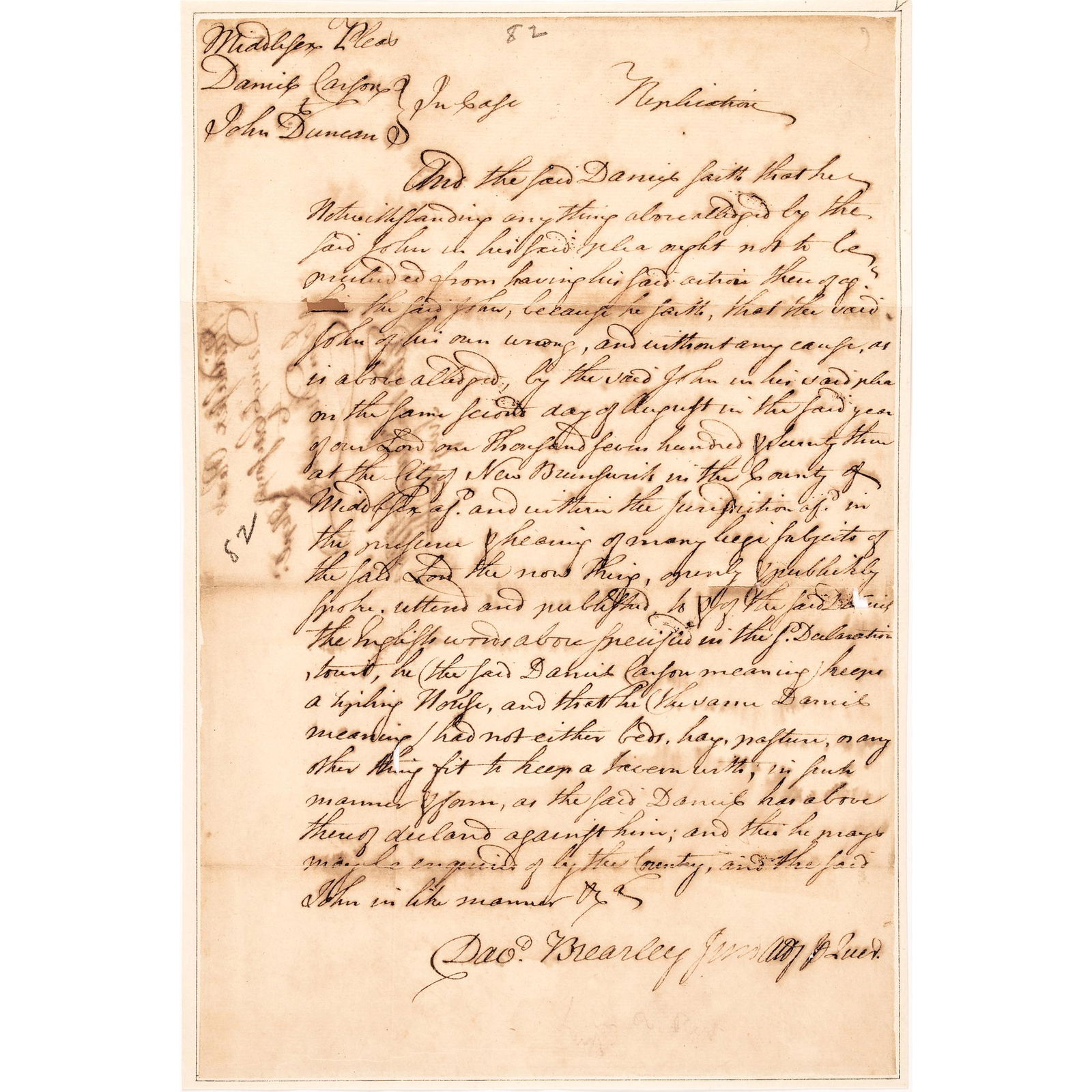 1774 DAVID BREARLEY U.S.