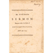 1775 IMPORTANT FIRST EDITION S