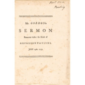 1775 IMPORTANT FIRST EDITION S