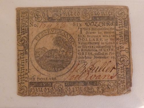 1775 PHILA. COLONIAL CURRENCYRare