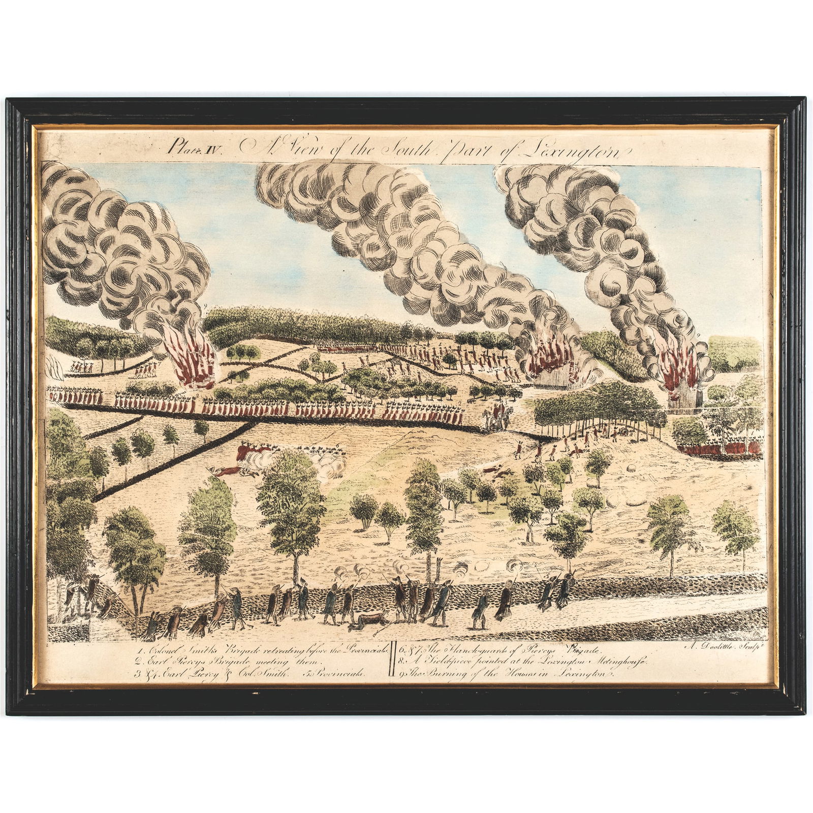 (1775) VIEW OF THE SOUTH PART OF