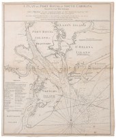 1776 map, Port Royal, South Ca