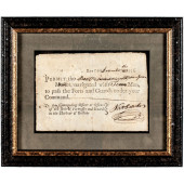 1776 NATHANIEL BARBER SIGNED B