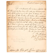 1776 REV. WAR BRITISH NAVAL DO